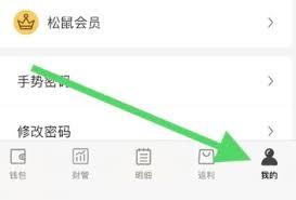 松鼠记账如何启用手势密码