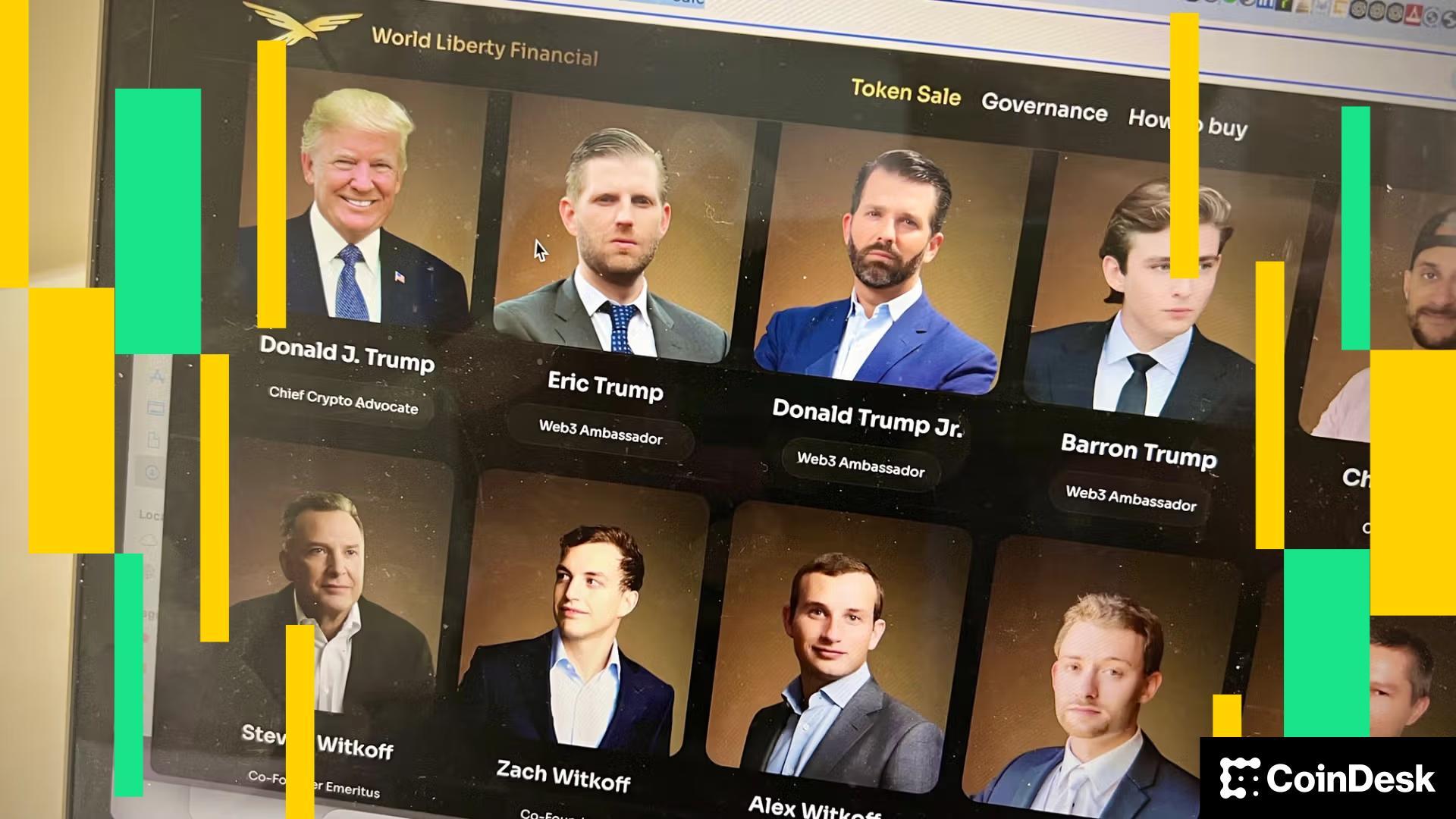 特朗普家族支持的世界自由金融即将推出借记卡和零售应用程序
