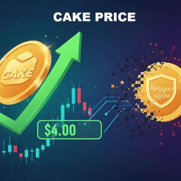 PancakeSwap 能否突破 4 美元 Polygon zkEVM 落幕之际的 CAKE 价格分析