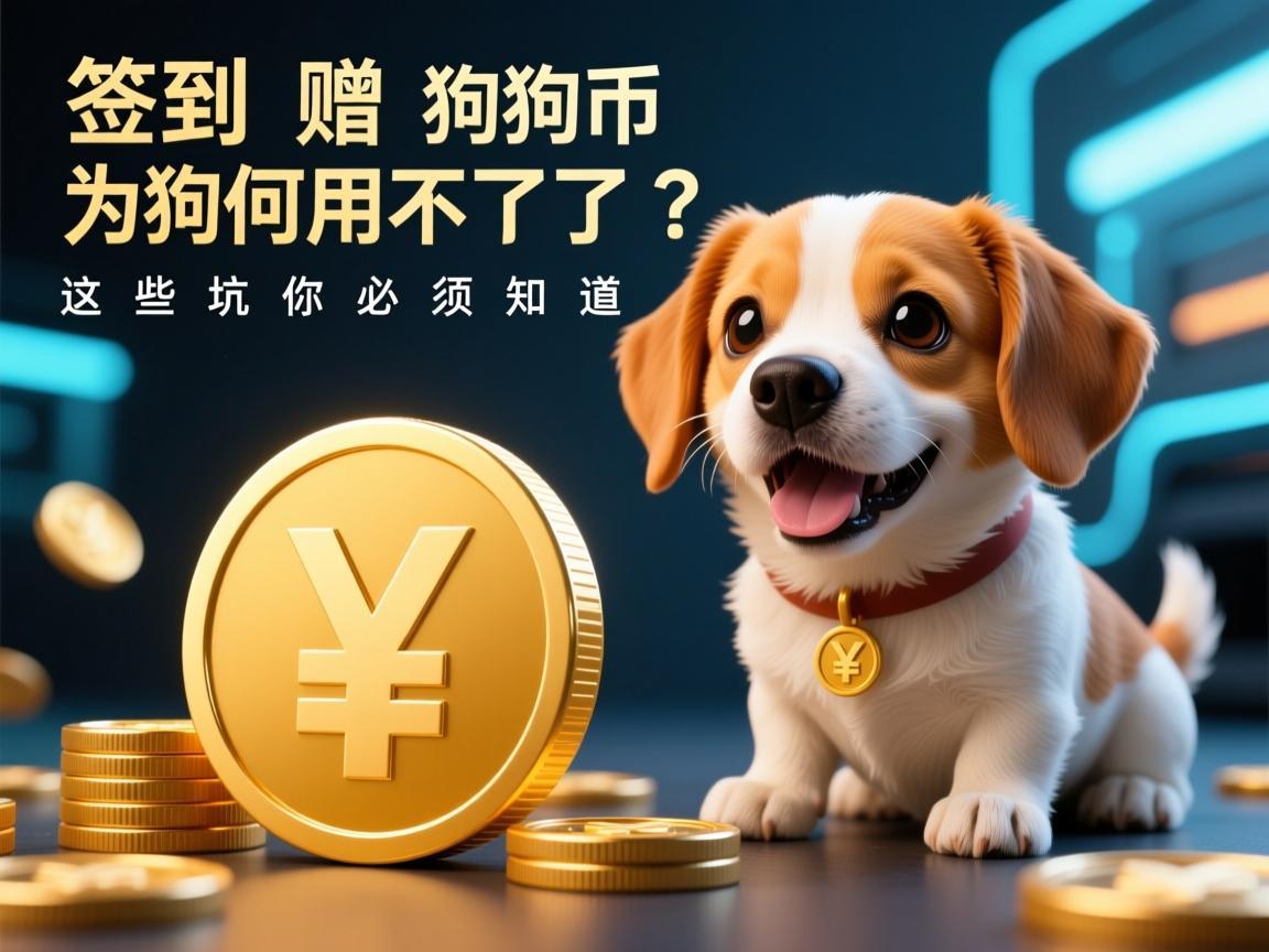 签到赠送的狗狗币为何用不了 这些坑你必须知道