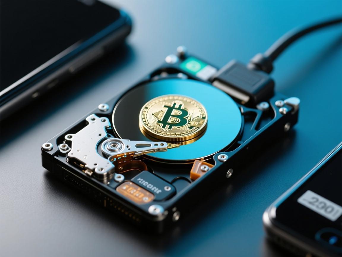 如何将比特币核心数据存储目录设置到移动硬盘