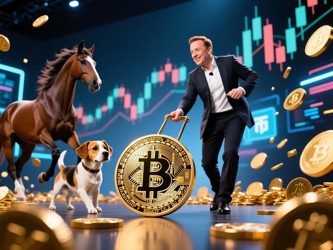 推特是马斯克狗狗币，一场流量与加密货币的共舞