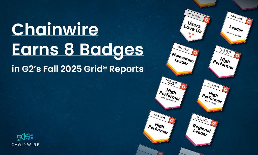 Chainwire 在 G2 2025 年秋季 Grid® 新闻稿发布报告中荣获 8 枚徽章