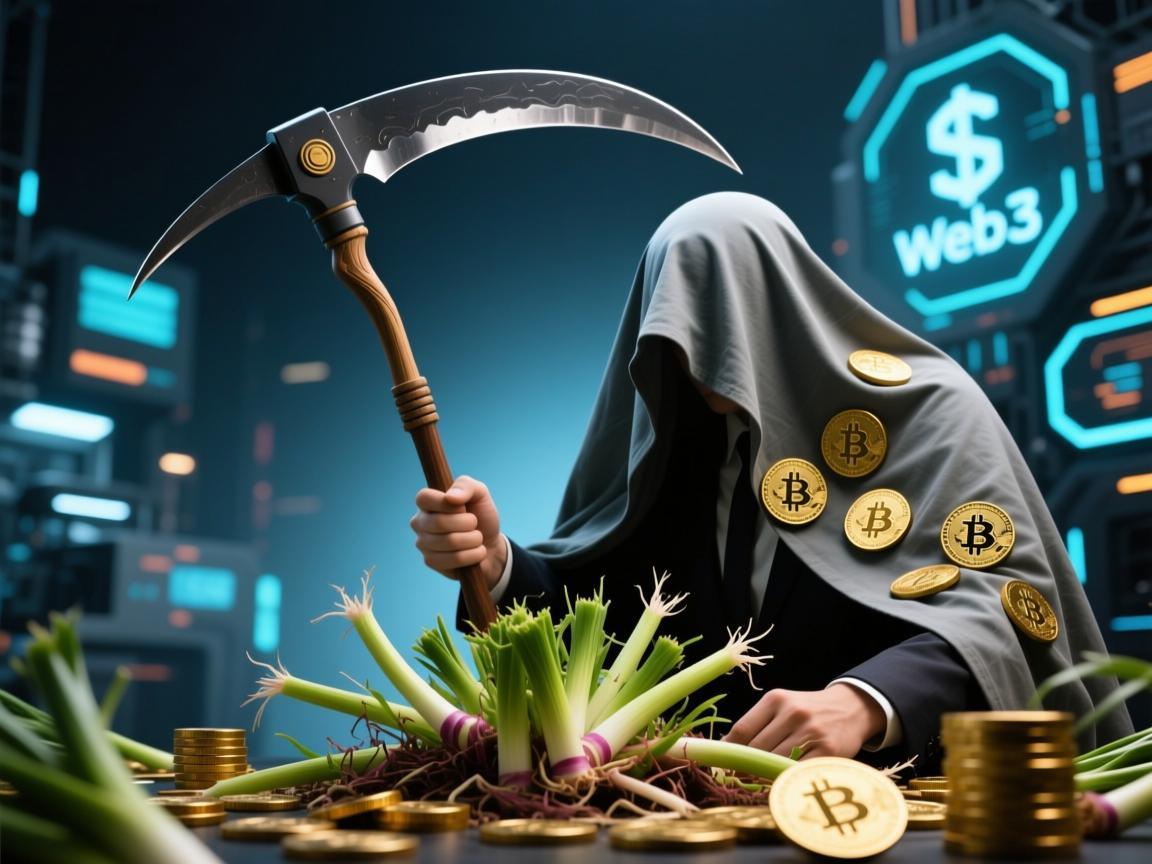 Web3项目割韭菜套路，当去中心化沦为镰刀的遮羞布