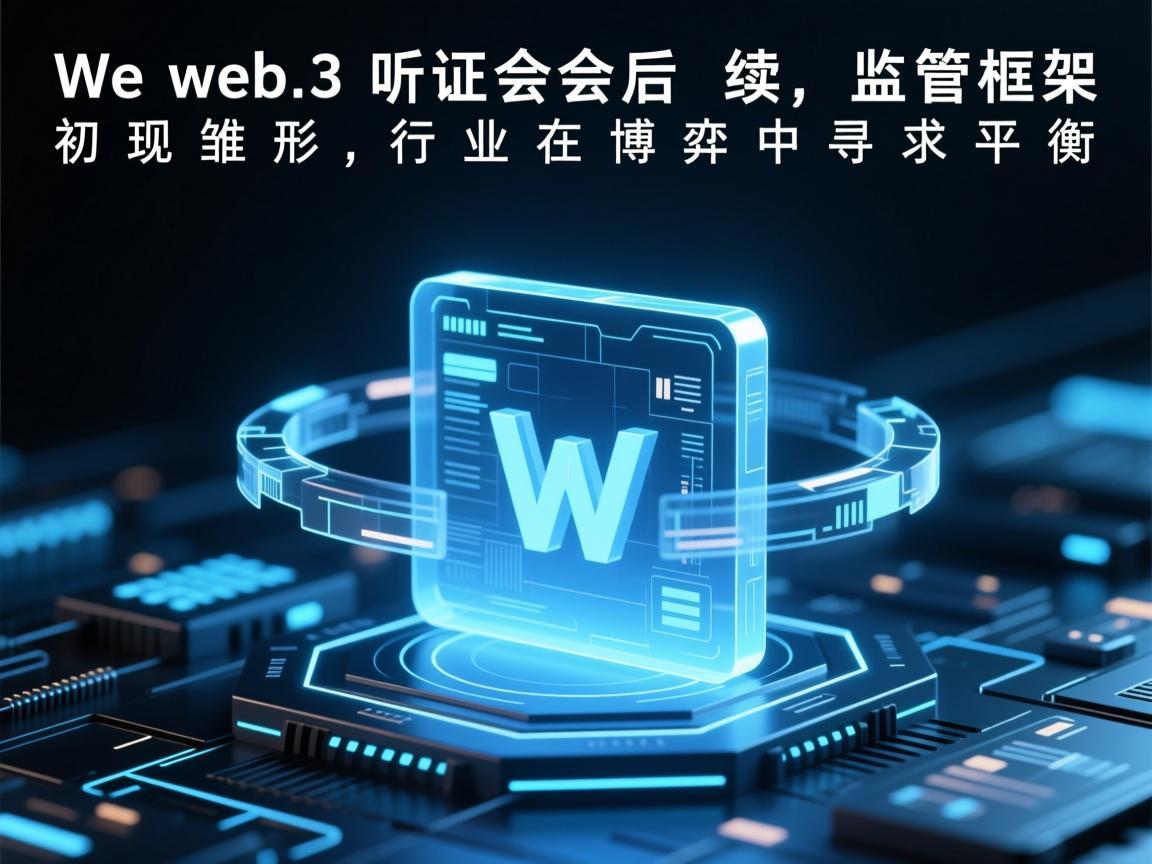 Web3听证会后续，监管框架初现雏形，行业在博弈中寻求平衡
