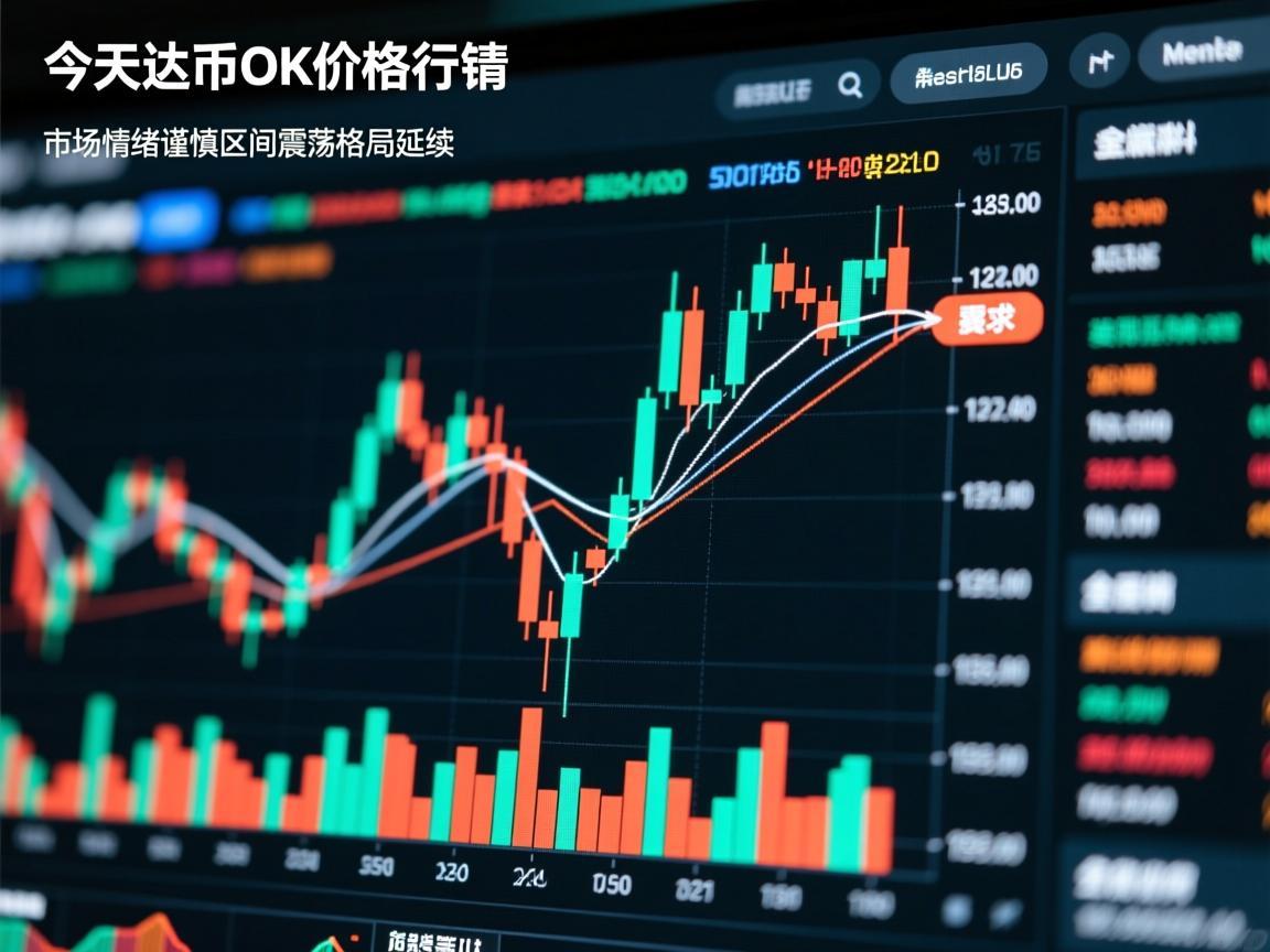 今天泰达币OK价格行情，市场情绪谨慎，区间震荡格局延续