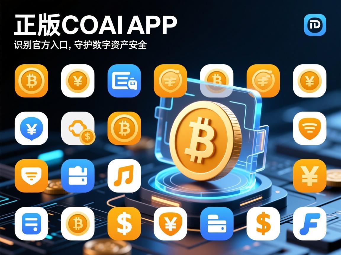 正版COAI币APP图标大全，识别官方入口，守护数字资产安全