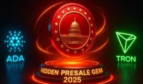Cardano 和 TRON 价格上涨预测：MAGACOIN FINANCE 被评为 2025 年隐藏预售瑰宝