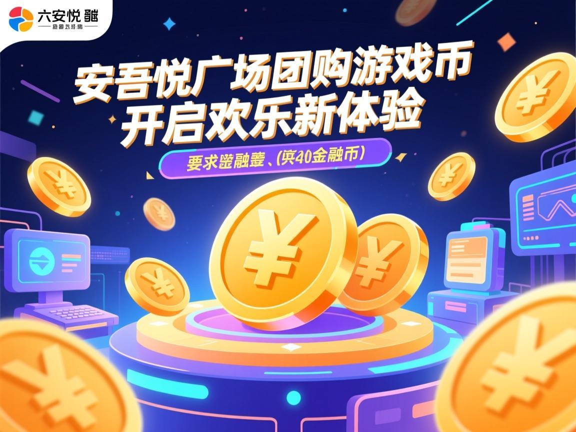 六安吾悦广场团购游戏币，开启欢乐新体验