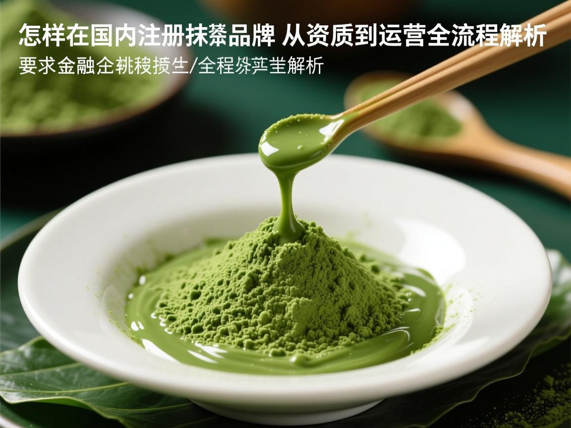 怎样在国内注册抹茶品牌？从资质到运营全流程解析