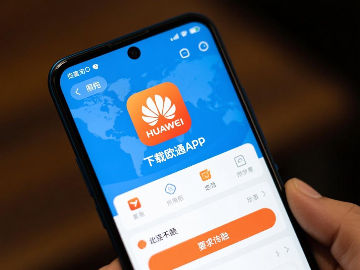 华为手机如何下载易欧通App，详细步骤与注意事项