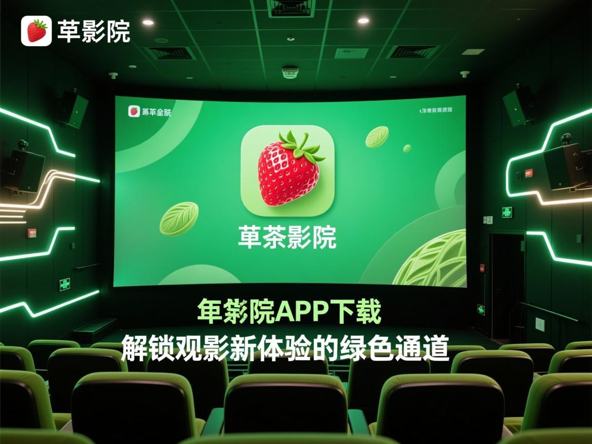 抹茶影院草莓APP下载，解锁观影新体验的绿色通道