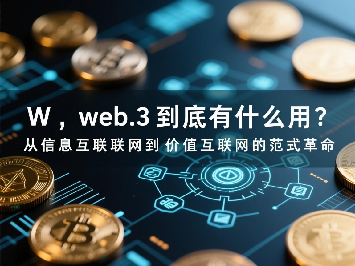 Web3到底有什么用？从信息互联网到价值互联网的范式革命