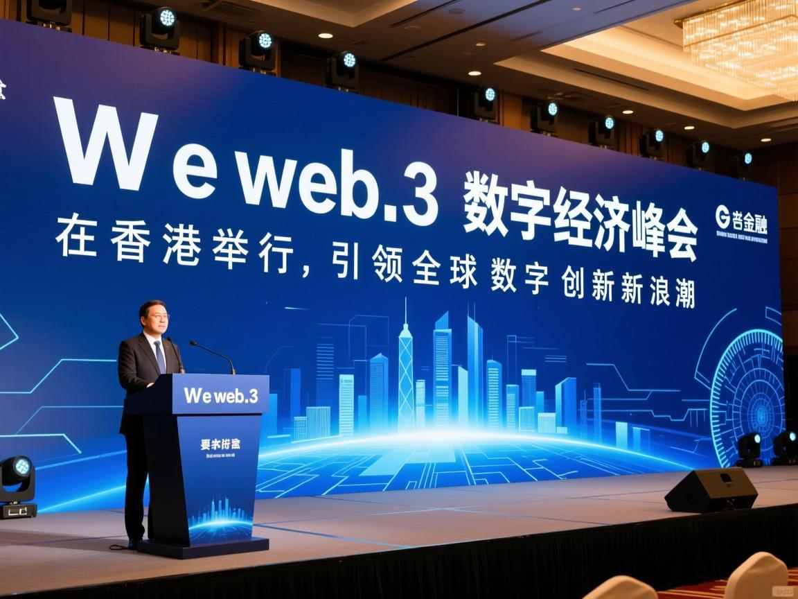 Web3数字经济峰会在香港举行，引领全球数字创新新浪潮
