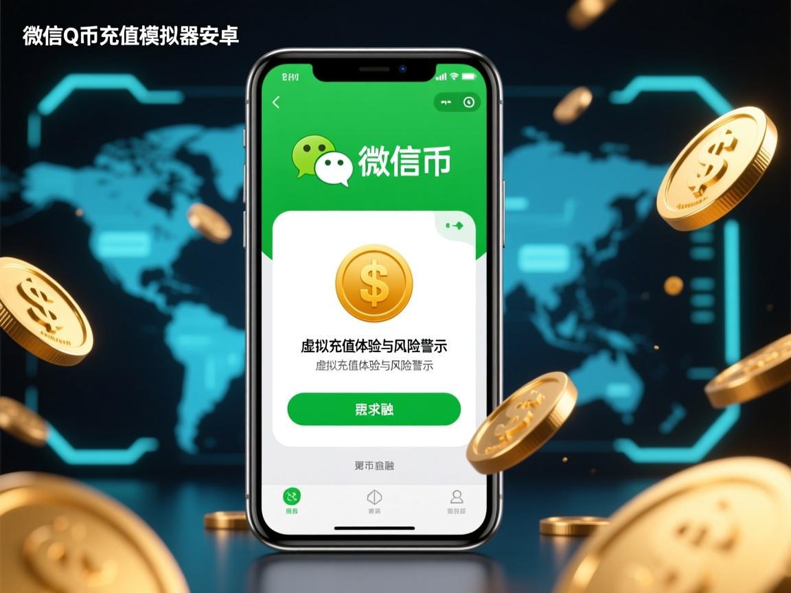 微信Q币充值模拟器安卓，虚拟充值体验与风险警示