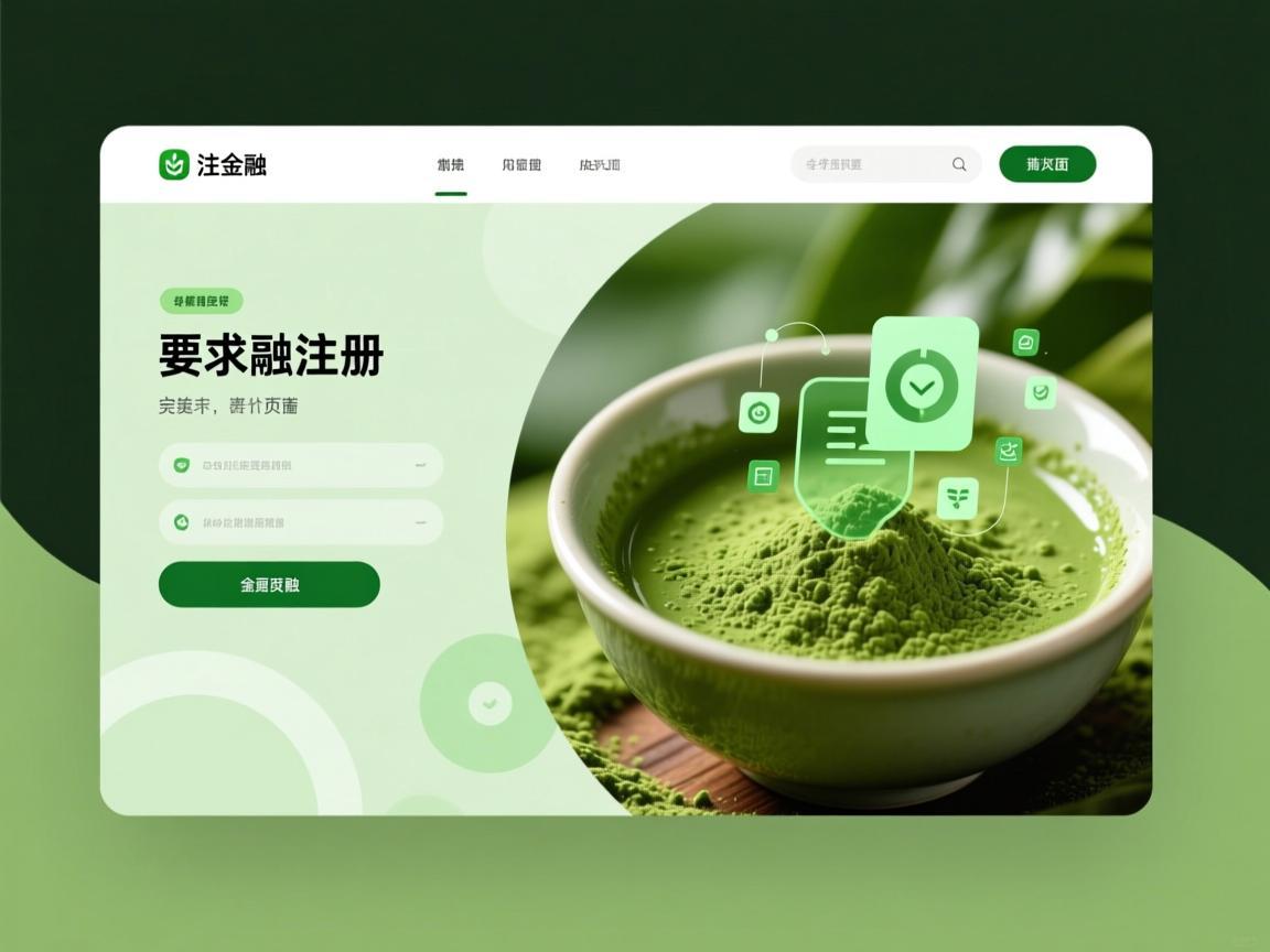 抹茶注册页面，清新与便捷的完美邂逅