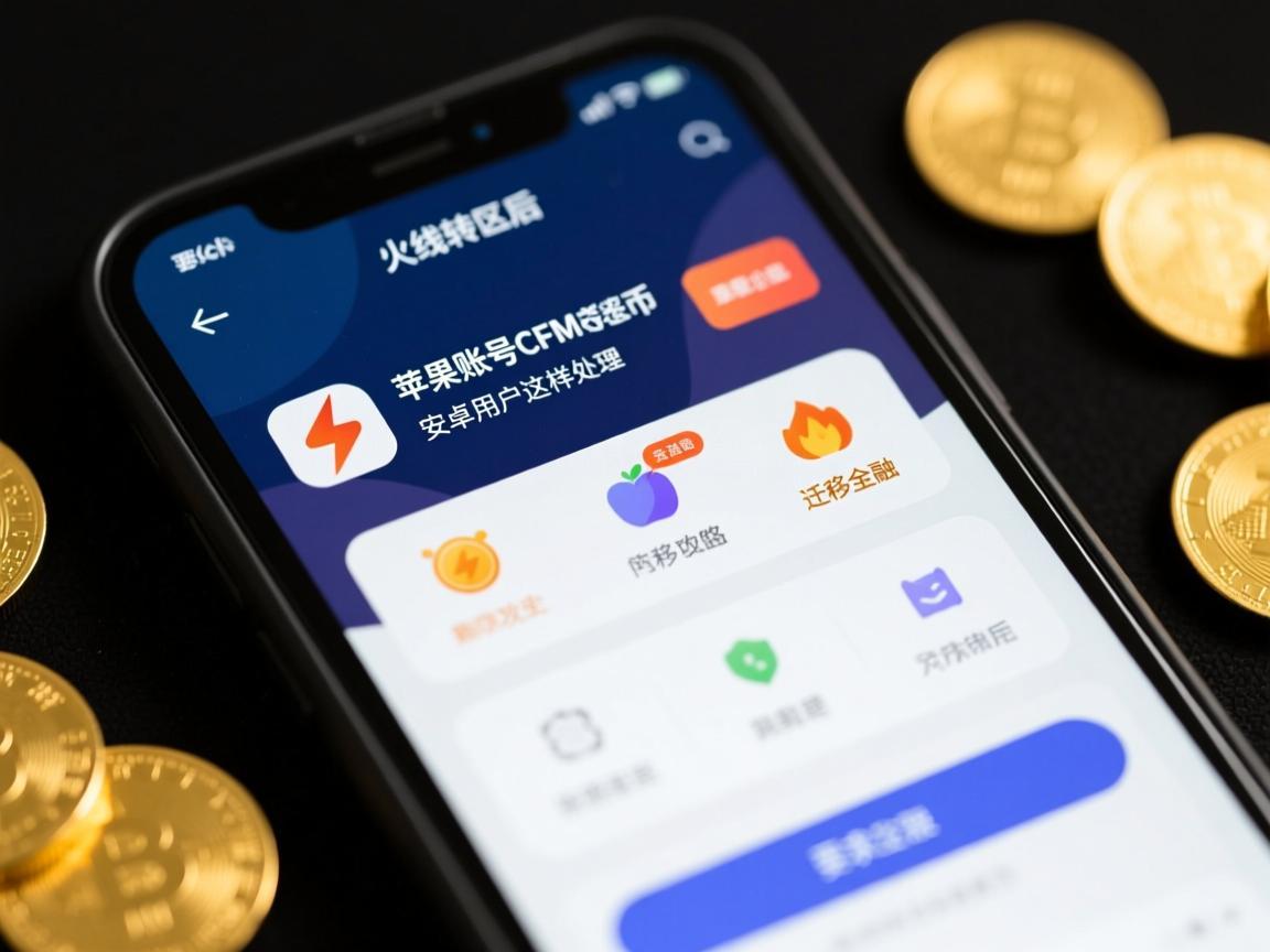火线转区后，苹果账号CFM币迁移全攻略，安卓用户这样处理