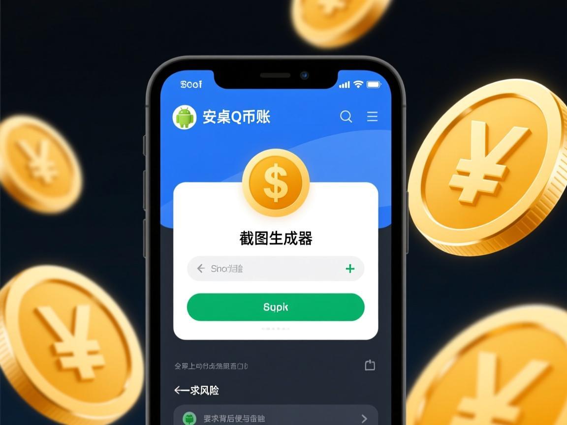 安卓Q币到账截图生成器，需求背后的便利与风险