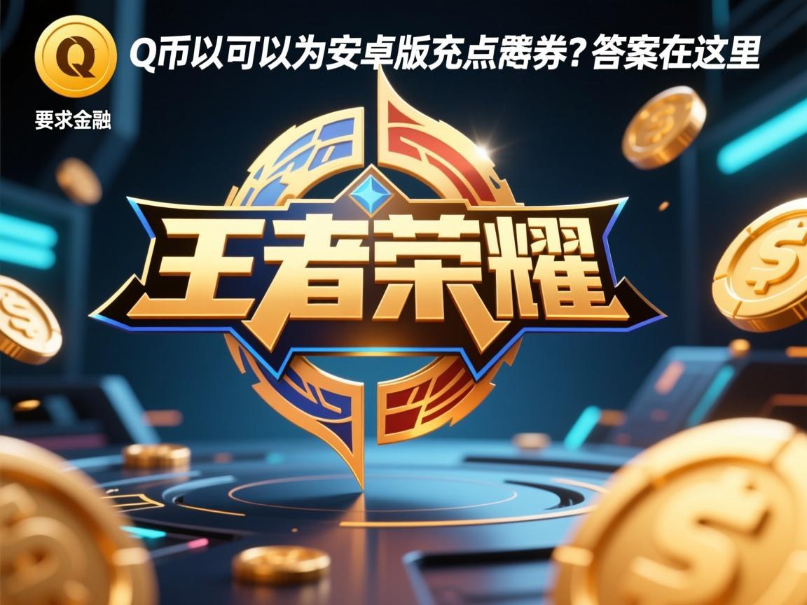 Q币可以直接为安卓版王者荣耀充点券吗 答案在这里