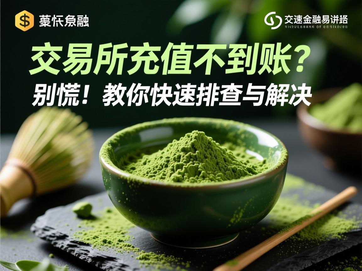 抹茶交易所充值不到账 别慌！教你快速排查与解决