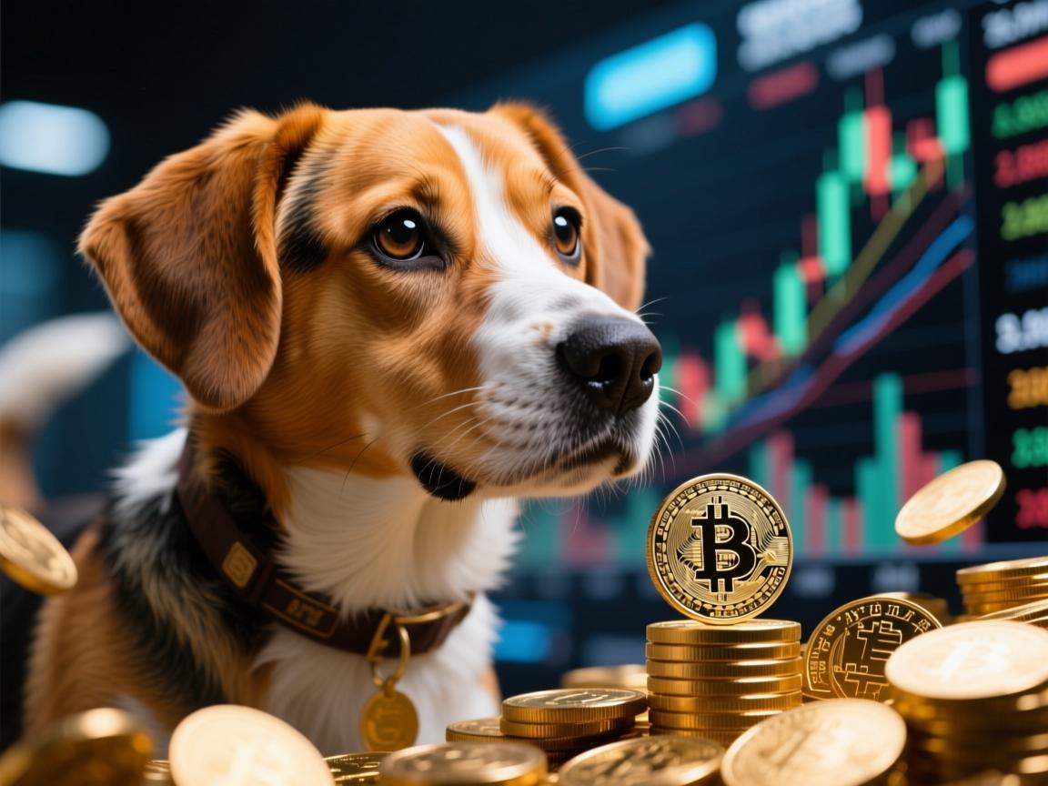 狗狗币5月18日价格震荡，市场情绪与多重因素交织下的波动