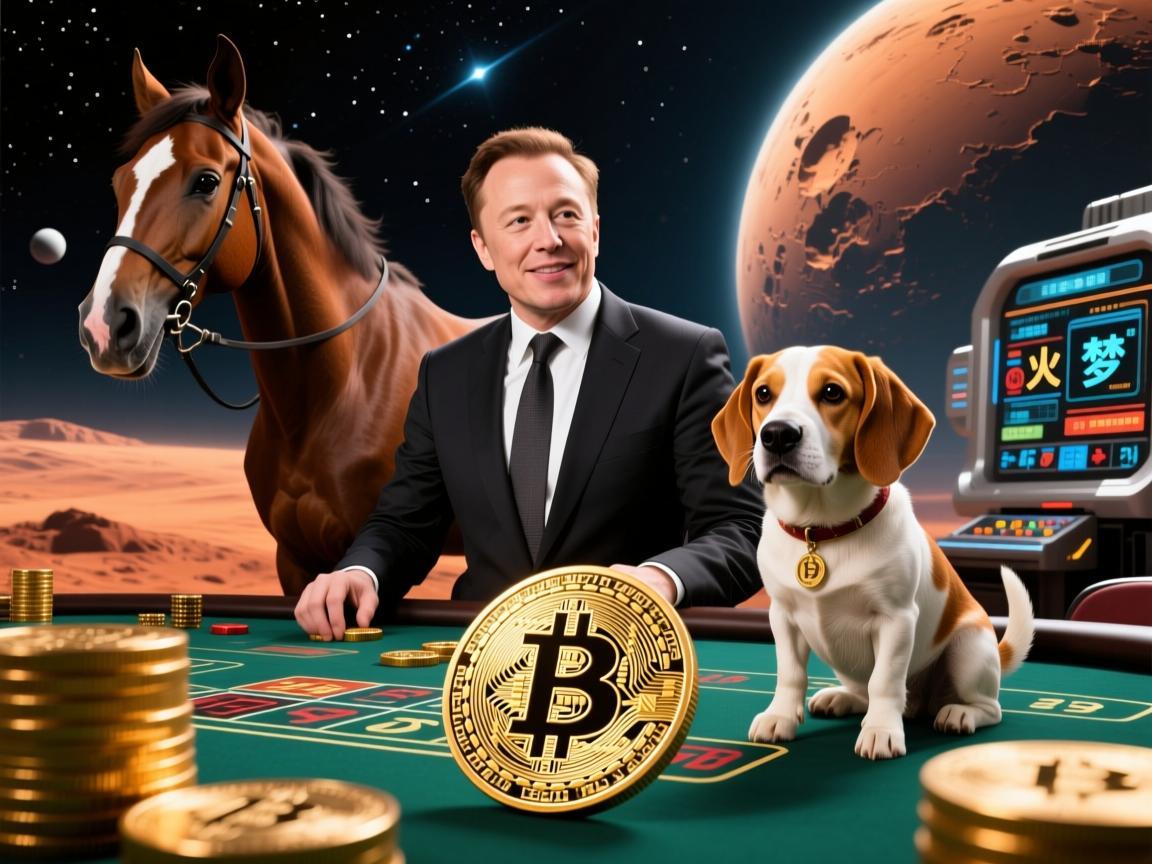 马斯克的火星梦与狗狗币，一场太空豪赌的数字注脚