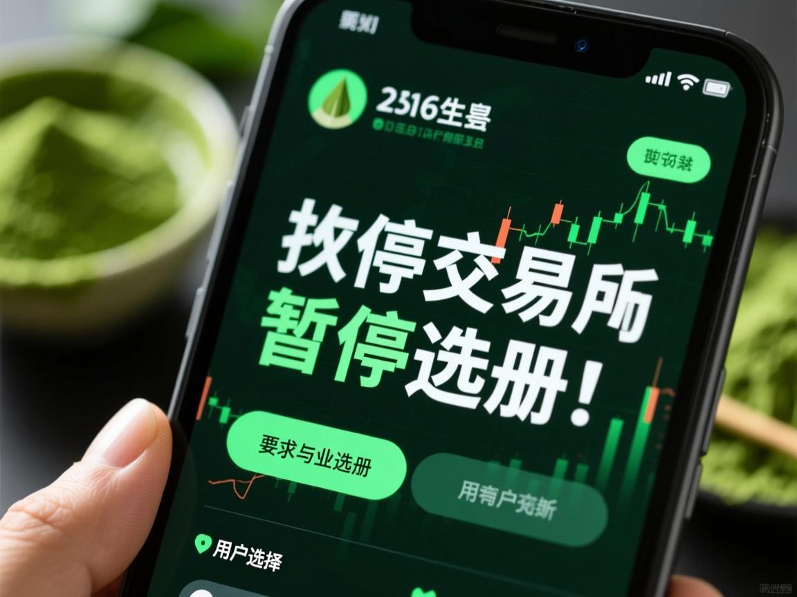 抹茶交易所暂停注册，行业震荡与用户选择