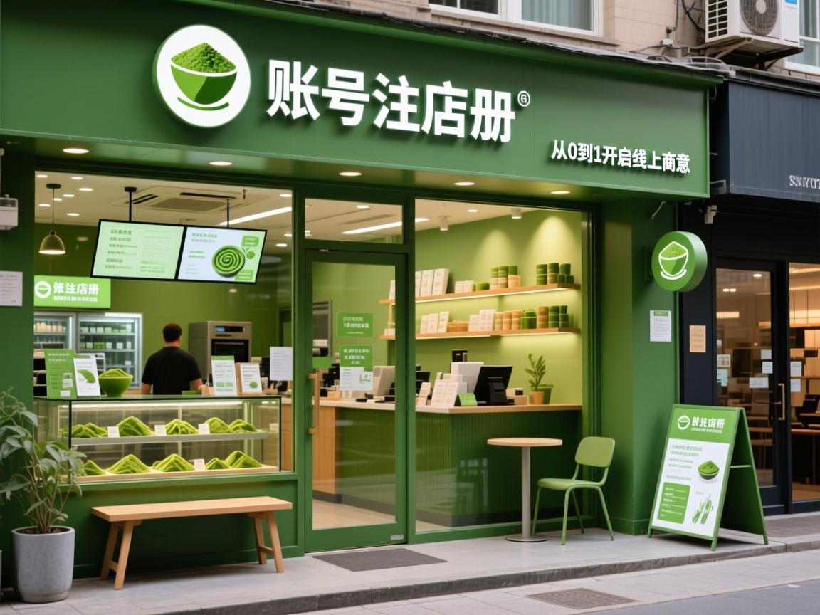 抹茶店铺账号注册全指南，从0到1开启线上生意