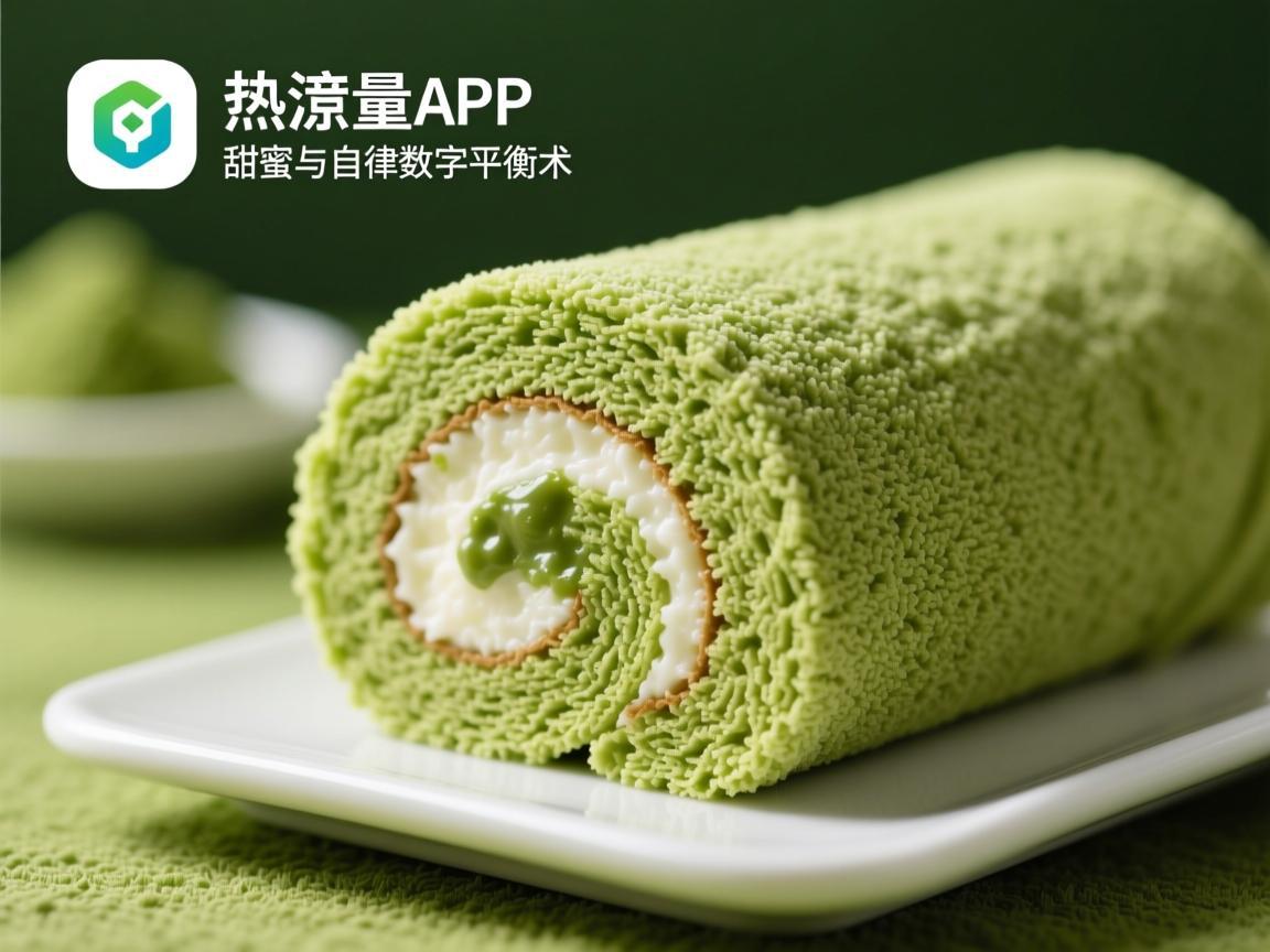 当抹茶毛巾卷遇上热量APP，甜蜜与自律的数字平衡术