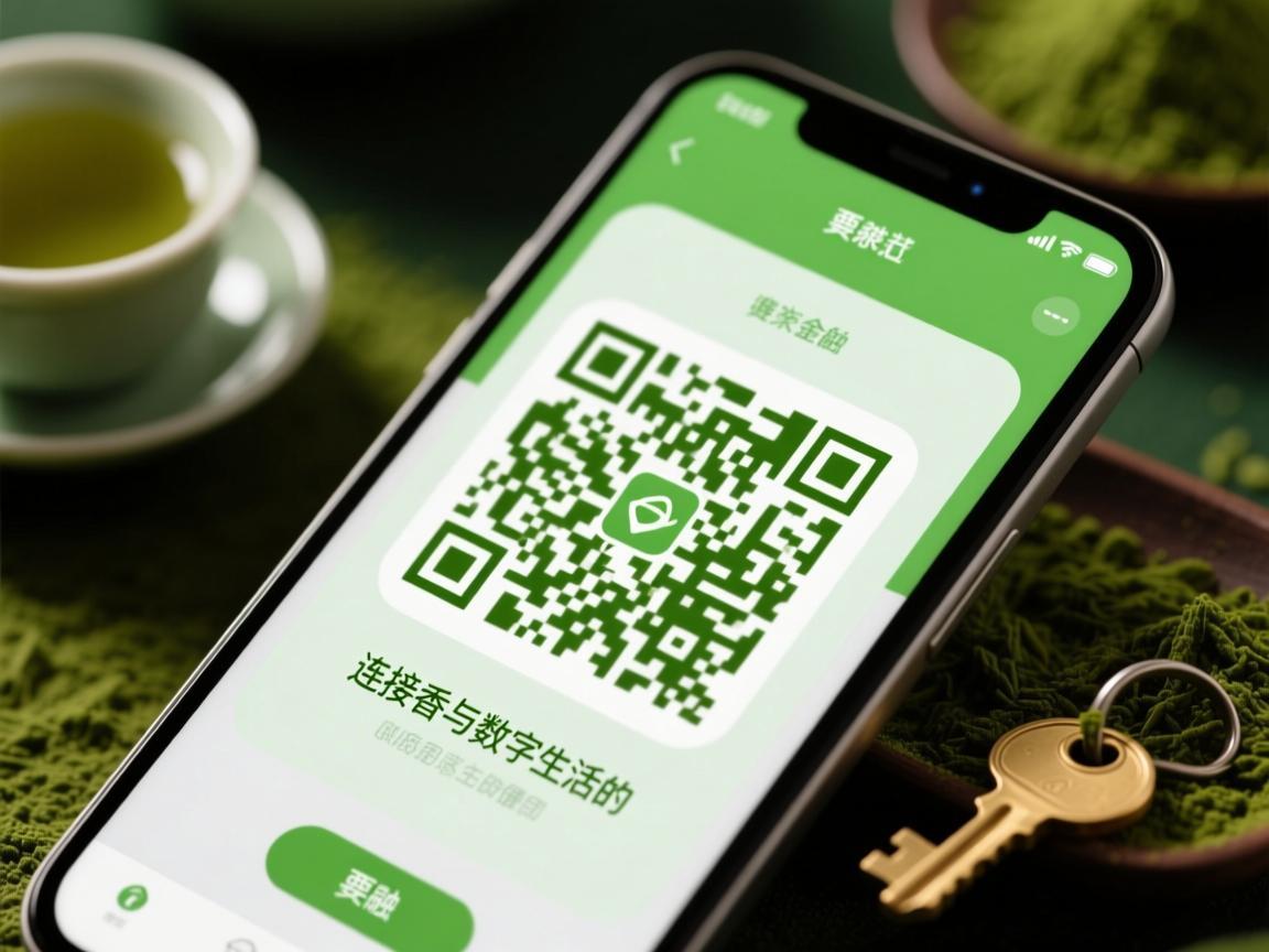 抹茶App二维码，连接茶香与数字生活的便捷钥匙