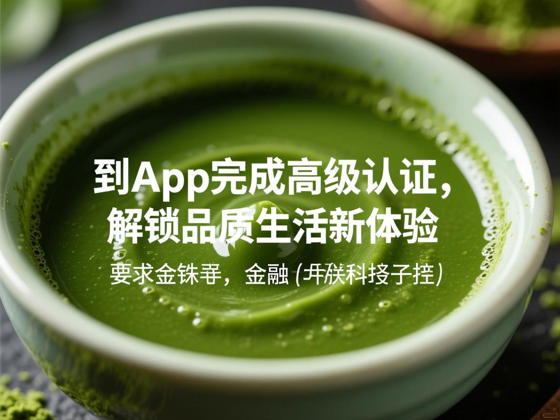 抹茶请到App完成高级认证，解锁品质生活新体验