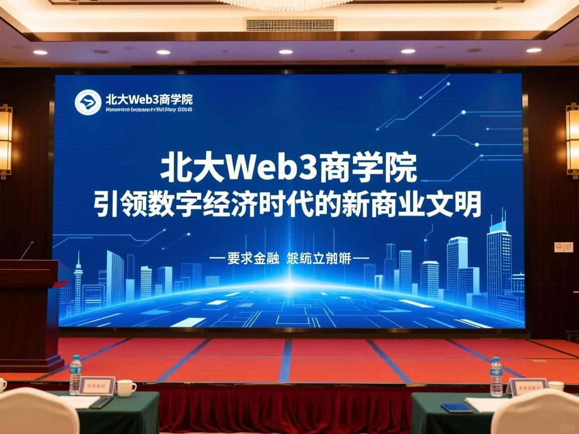 北大Web3商学院，引领数字经济时代的新商业文明