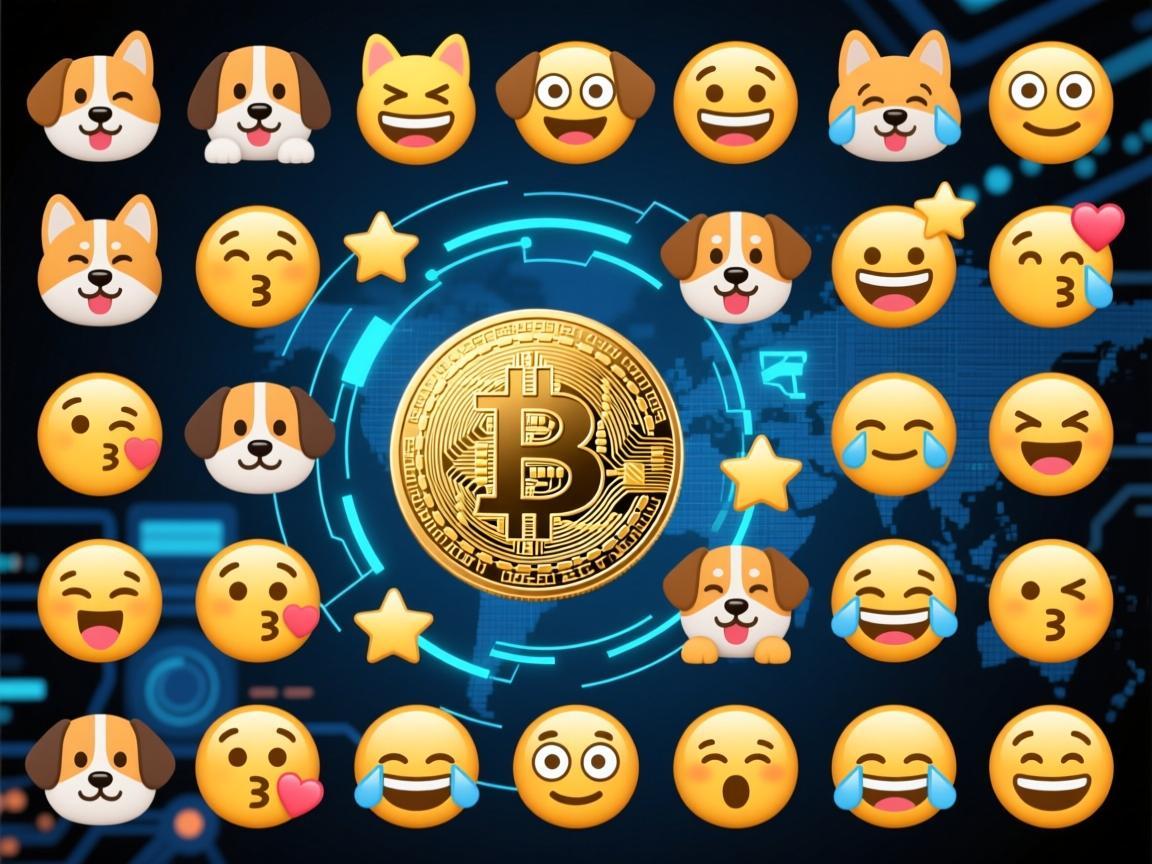 狗狗币表情符号大全图解，读懂加密世界的汪星语