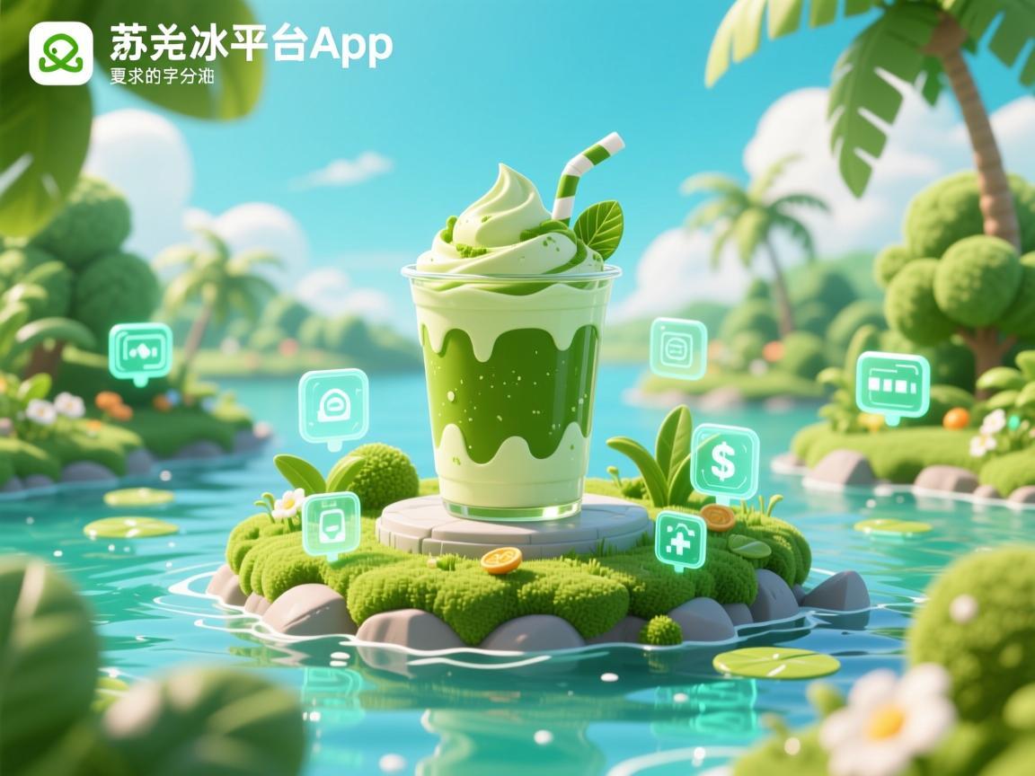 抹茶冰平台app，夏日里的清凉数字绿洲