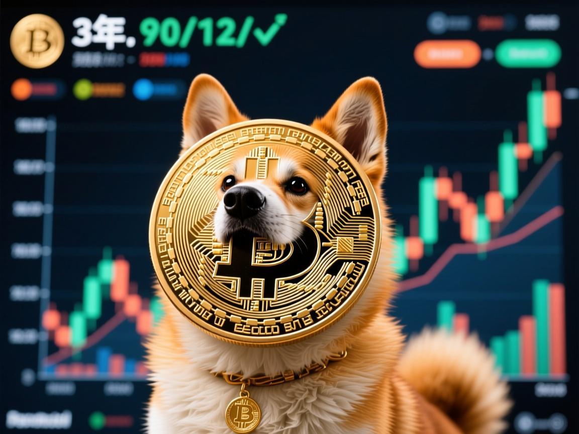 狗狗币3年价格行情，从玩笑币到社区狂欢的波动史诗