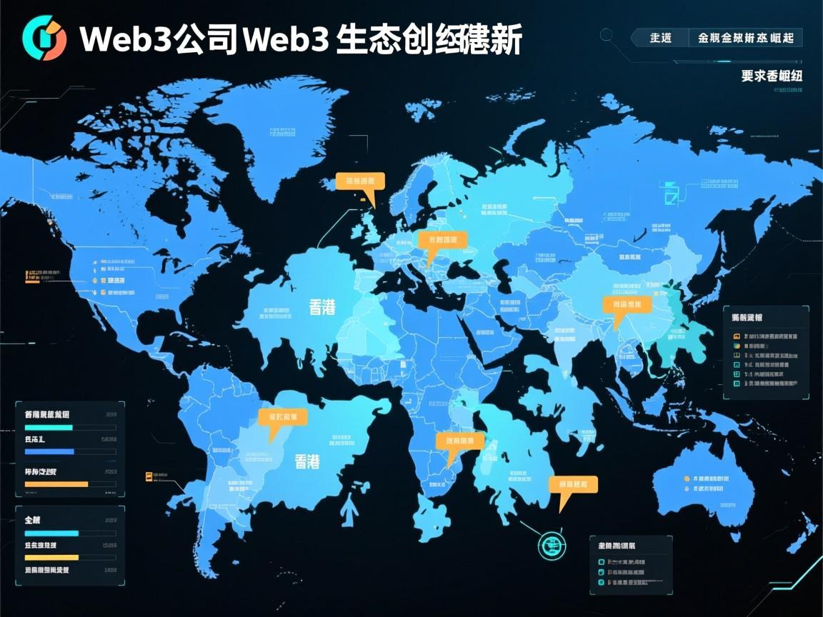 香港Web3公司版图，从金融基建到生态创新，全球Web3新枢纽崛起