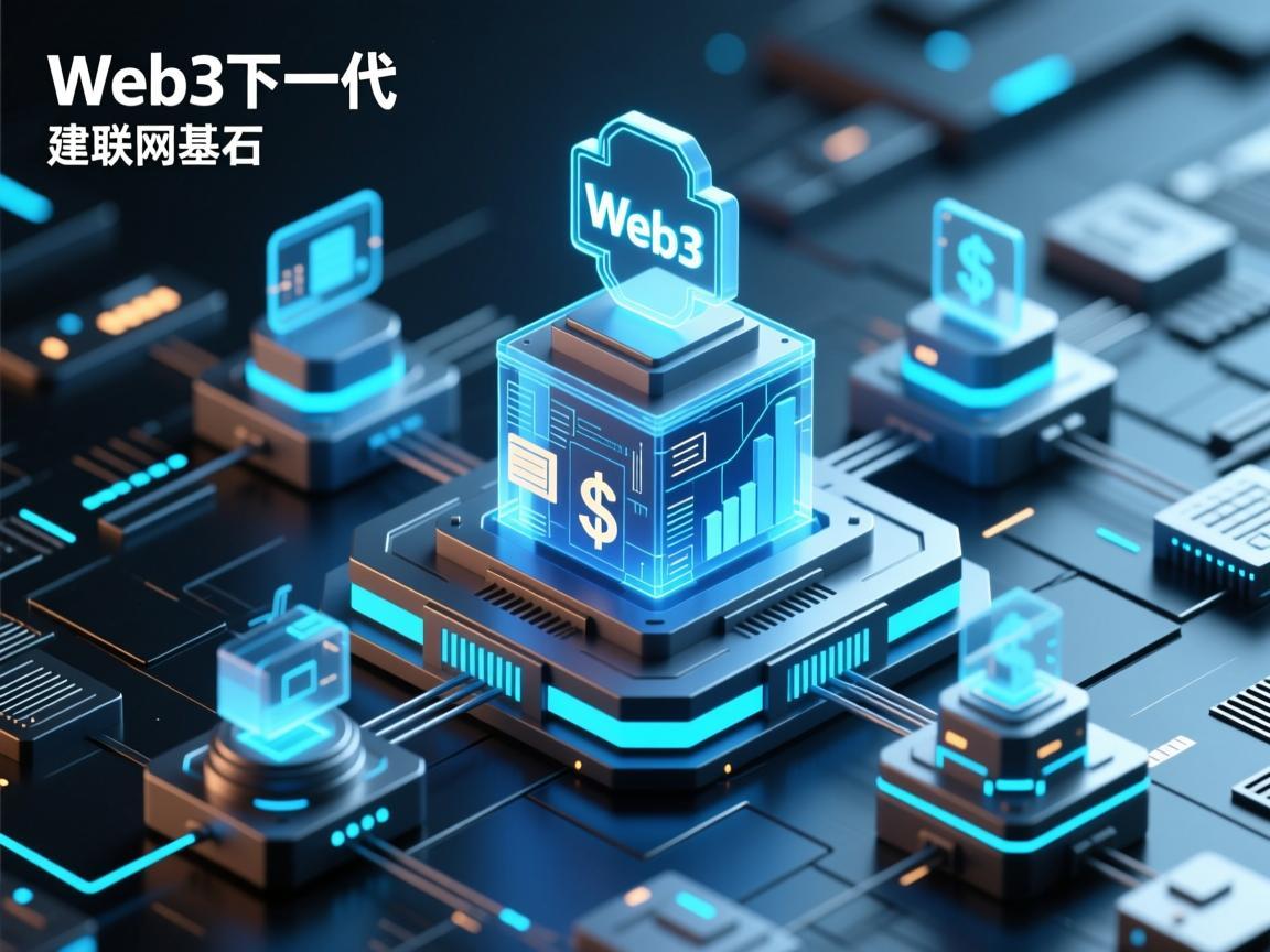 Web3结构示意图，构建下一代互联网的基石