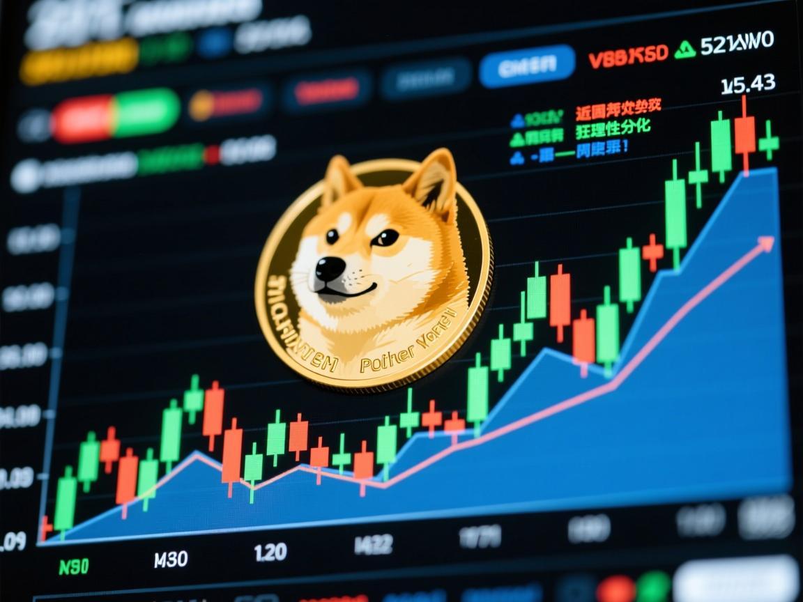 狗狗币近两年走势，从迷因狂欢到理性分化