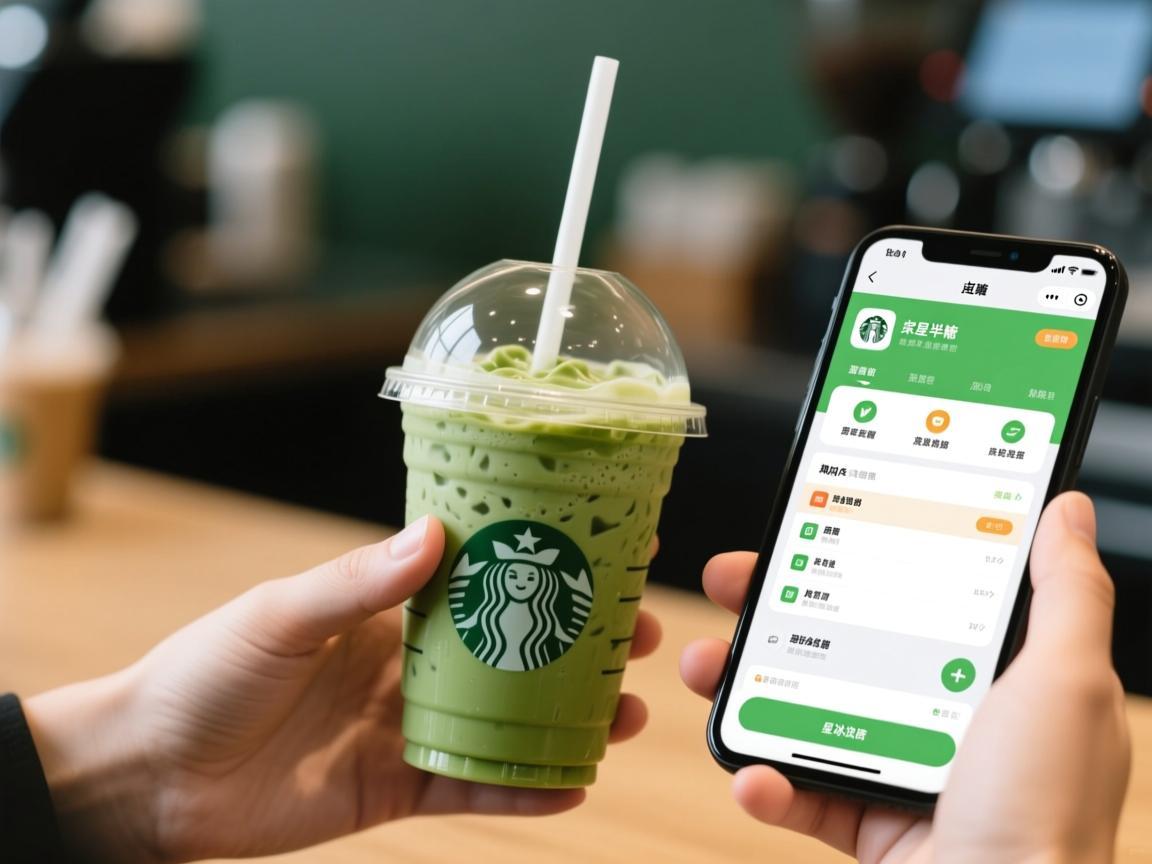 抹茶星冰乐半糖在App上的点单全攻略