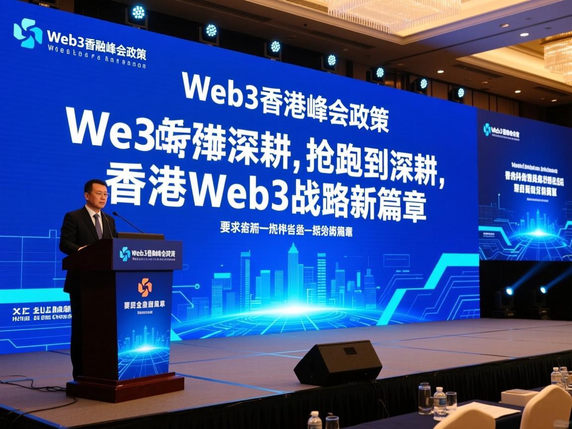 Web3香港峰会政策，从抢跑到深耕，香港的Web3战略新篇章
