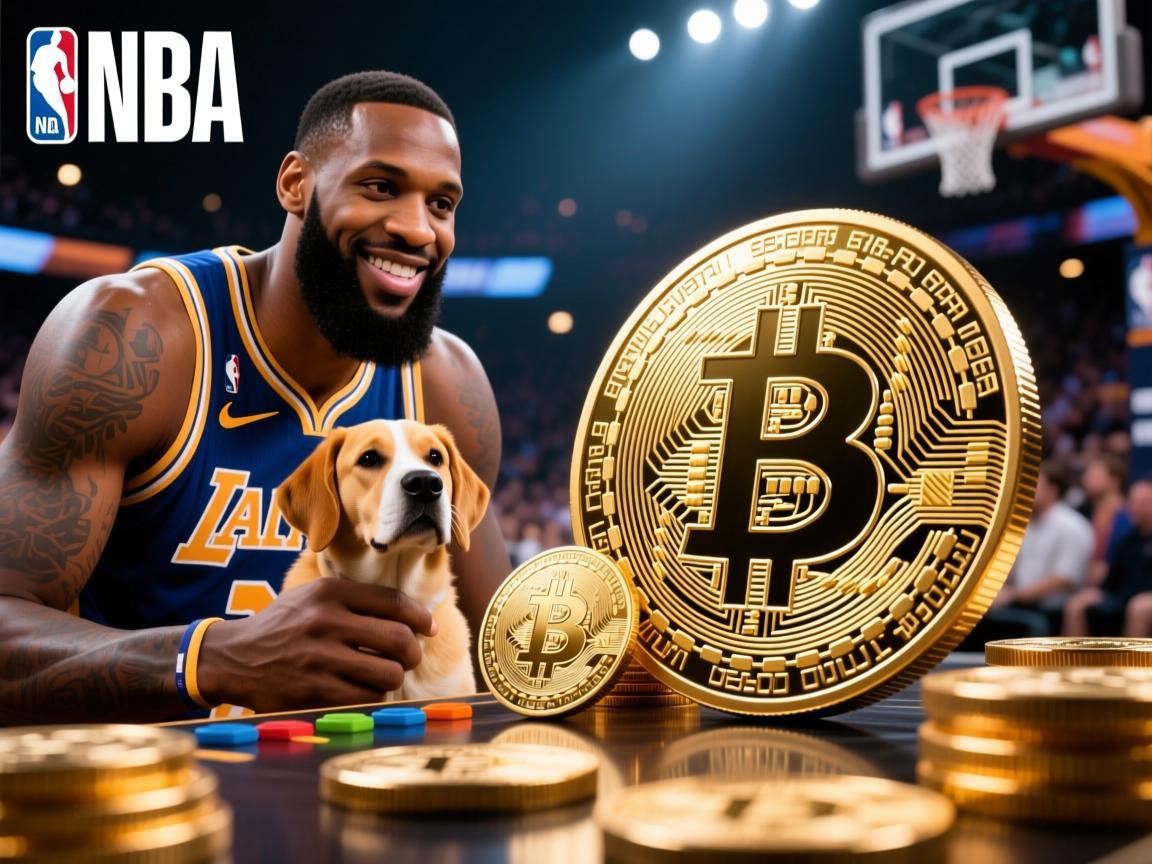 当NBA球星遇上狗狗币，一场流量与野心的数字游戏
