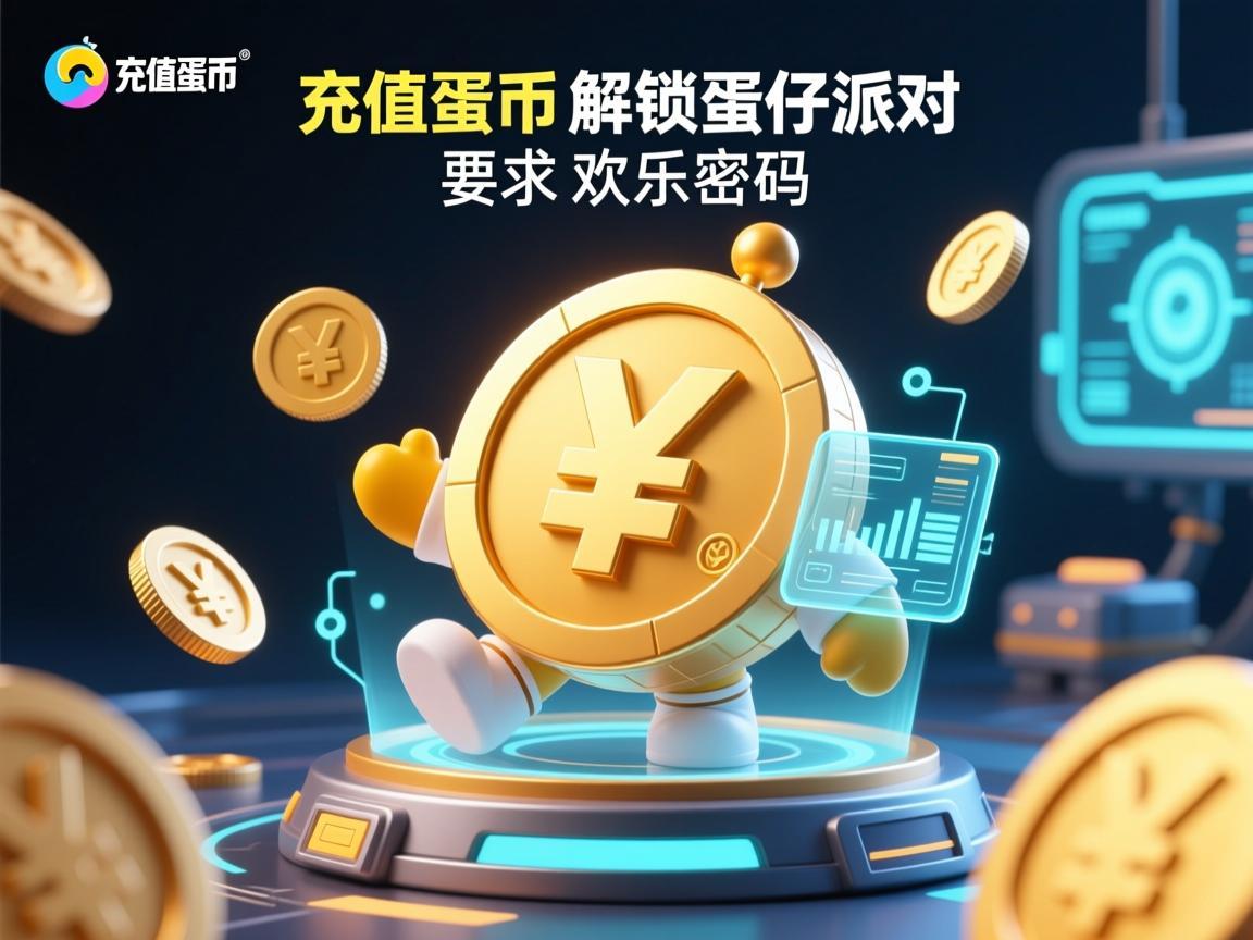 充值蛋币，解锁蛋仔派对的欢乐密码