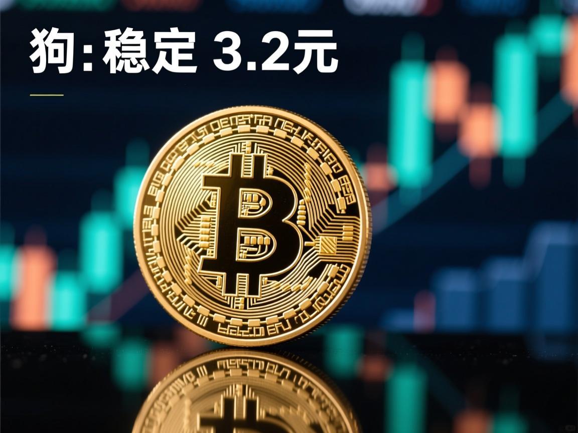 狗狗币稳定在3.2元，加密货币的温和锚点与市场新平衡