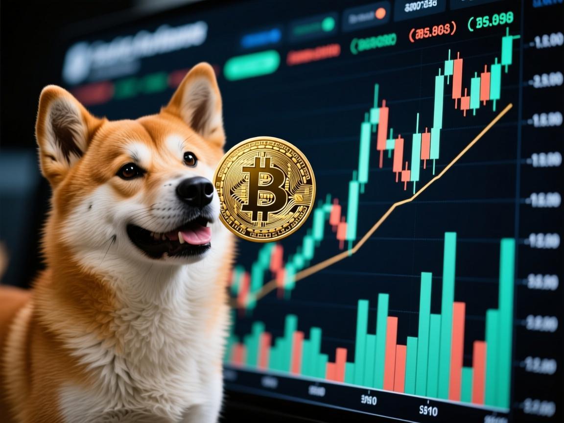 狗狗币今日走势图，震荡中暗藏机遇，市场情绪持续分化