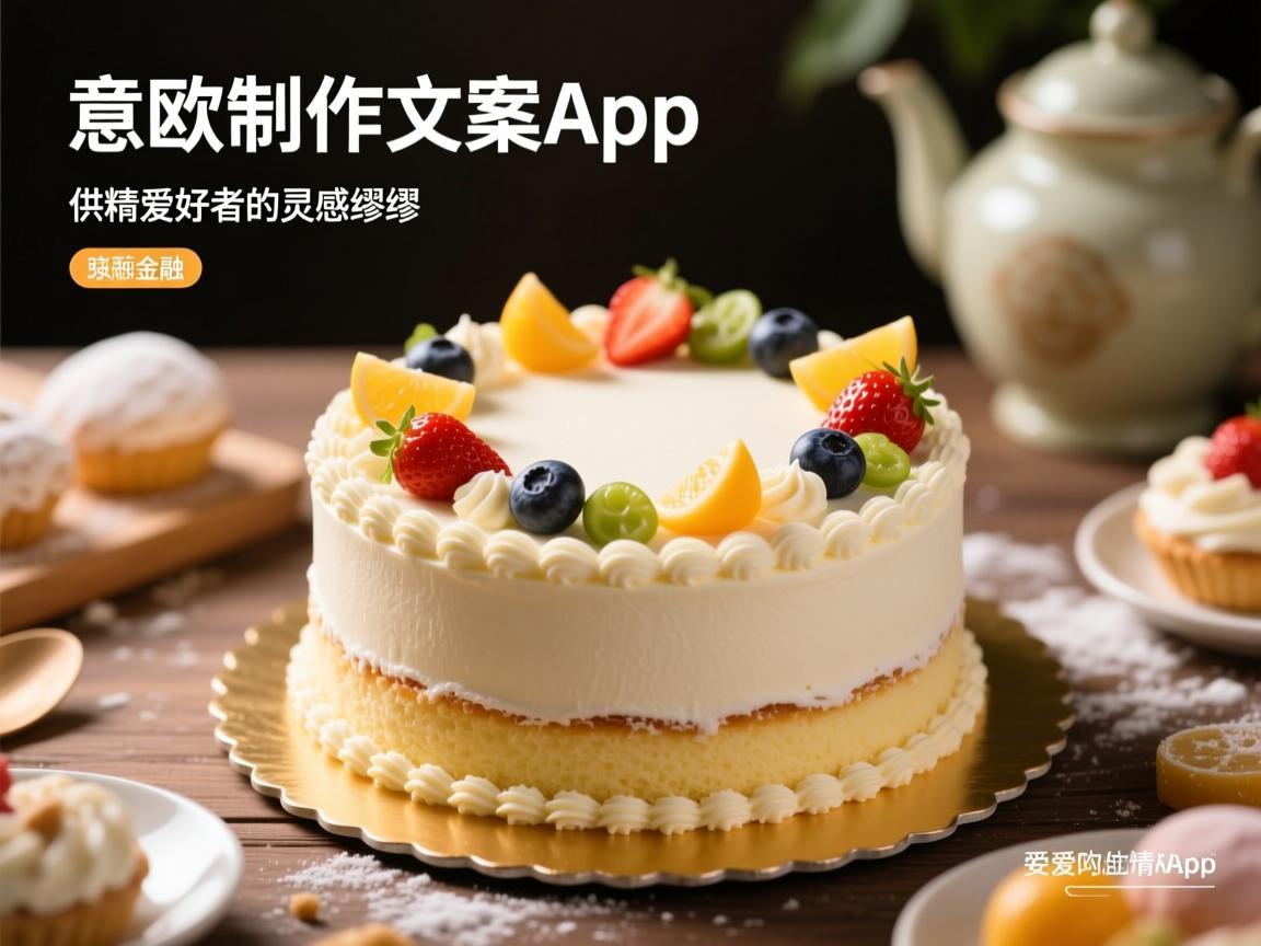 意欧蛋糕制作文案app，烘焙爱好者的灵感缪斯