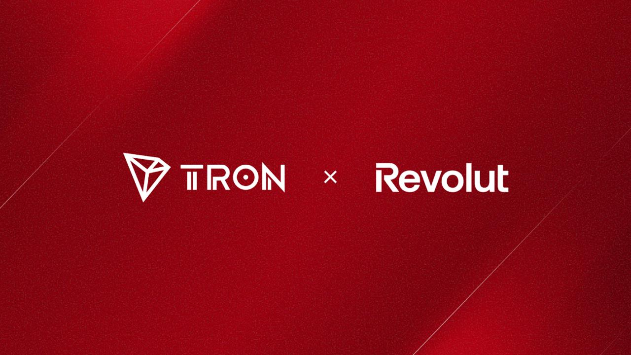 TRON 区块链网络宣布完成与 Revolut 的战略整合