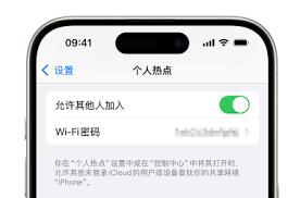 iPhone17promax个人热点如何开启