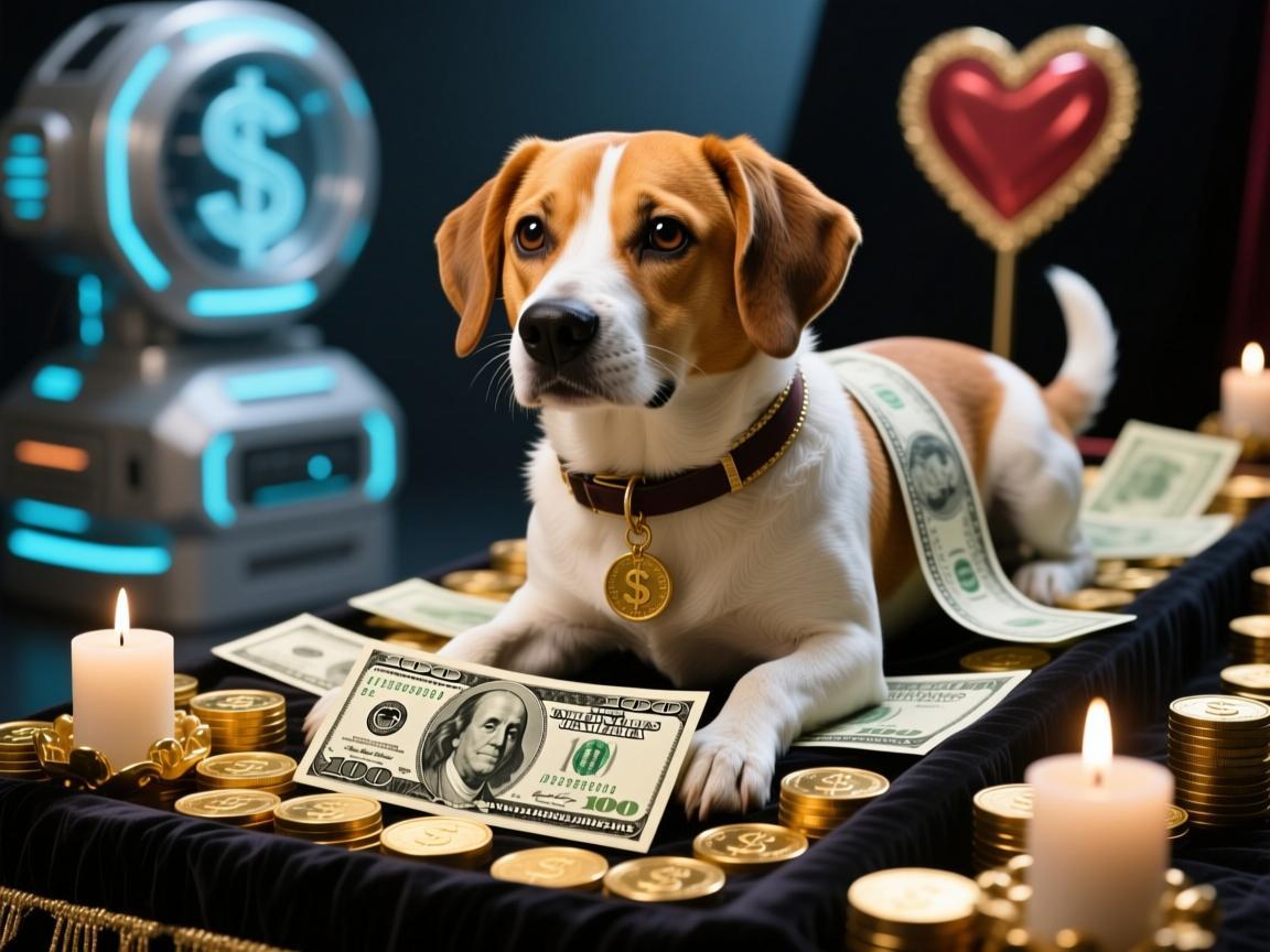 狗狗专用冥币图片，一场荒诞的爱犬身后事消费