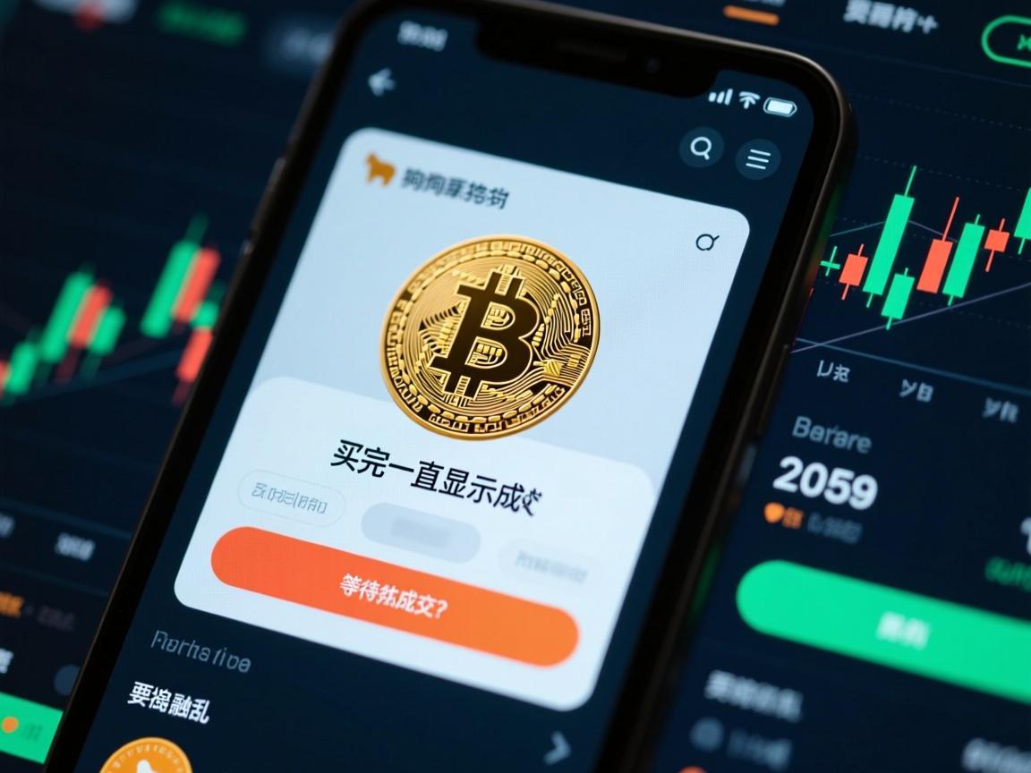 狗狗币买完一直显示等待成交？别慌，可能是这些原因在捣乱