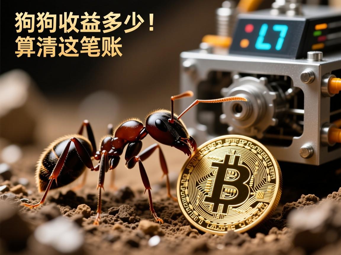 蚂蚁矿机L7收益多少？狗狗币挖矿需理性算清这笔账